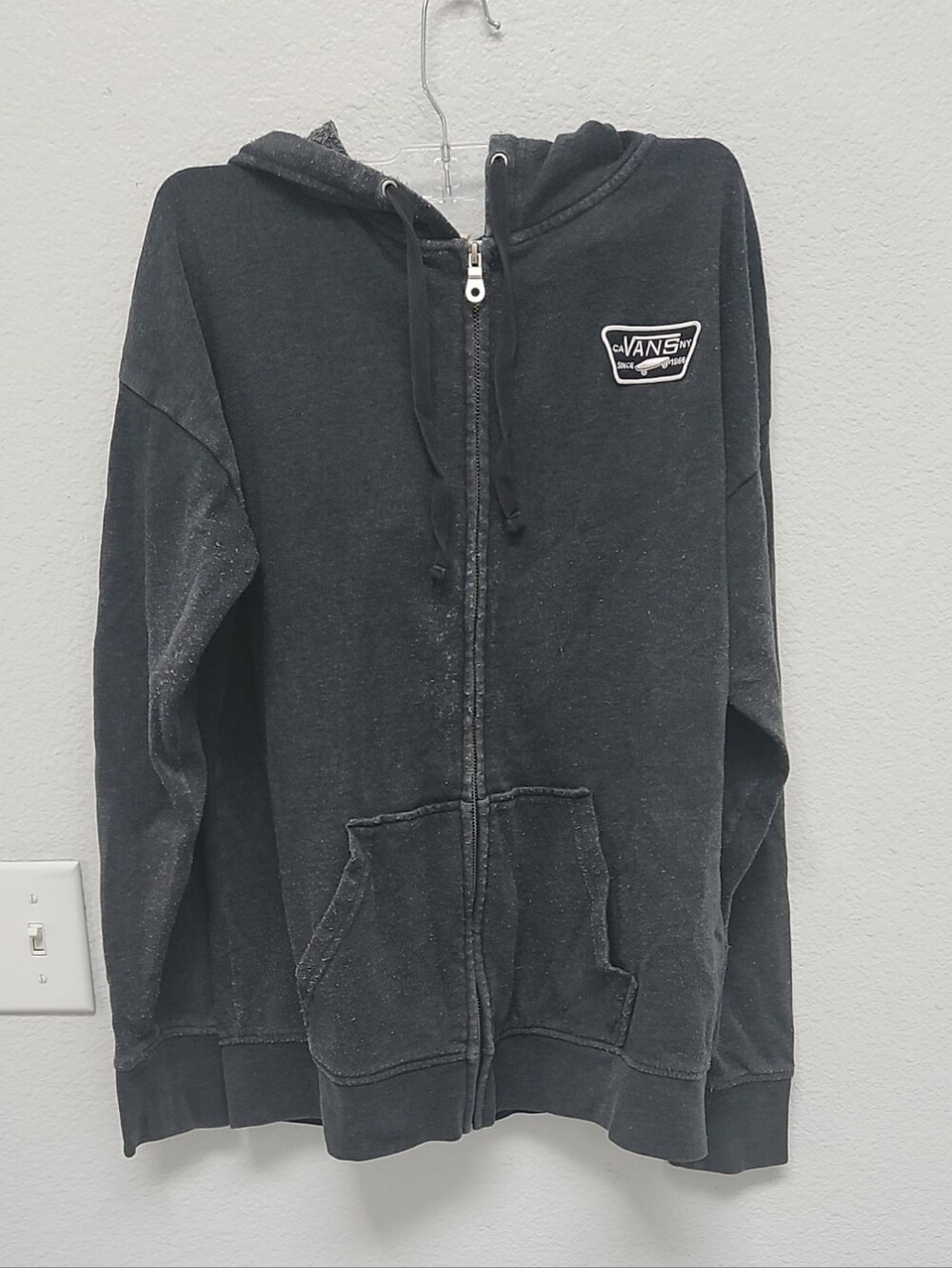 Vans Black Men's Hooded Zip